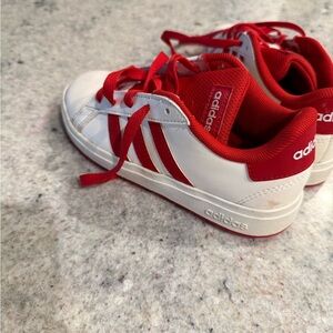 Adidas Kids' Sneakers in Red and White